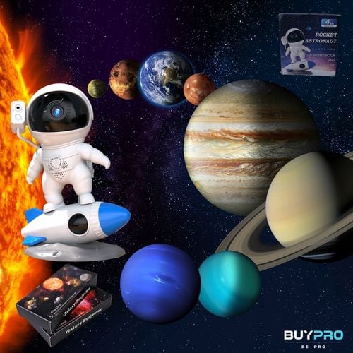 Projektor Gwiazd Lampka Nocna LED USB Planetarium 13x Dysk Planety 4K HD na Arena.pl