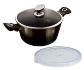 garnek granitowy 28cm berlingerhaus bh-6606 shiny black