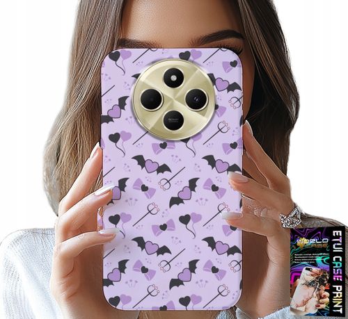 ETUI DO XIAOMI REDMI 14C 4G - MODNE WZORY WIDŁY SERCA KOKARDKI KOKARDA na Arena.pl