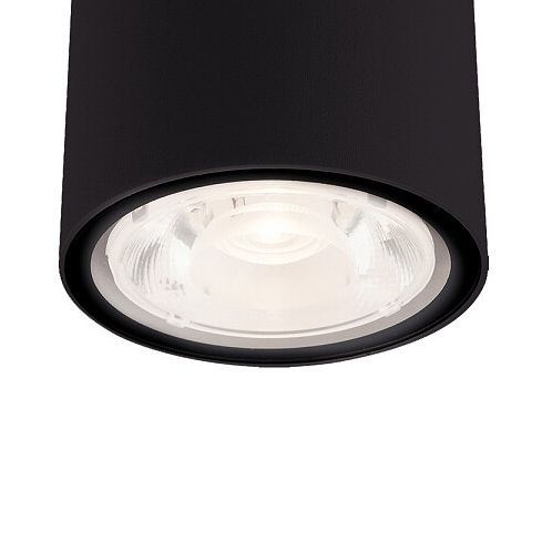 Zewnętrzna LAMPA sufitowa stropowa EDESA 9107 Nowodvorski metalowa OPRAWA downlight LED 6W 3000K outdoor IP54 czarny na Arena.pl