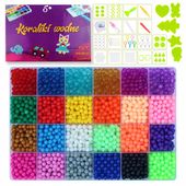 KORALIKI WODNE AQUA DUŻY ZESTAW 3600+EL MAGIC BEADS DOBRE OPAKOWANIE XXL
