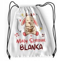 Plecak Sportowy Szkolny Dla Blanki Córki Dziecka Z Nadrukiem Ze Zdjęciem