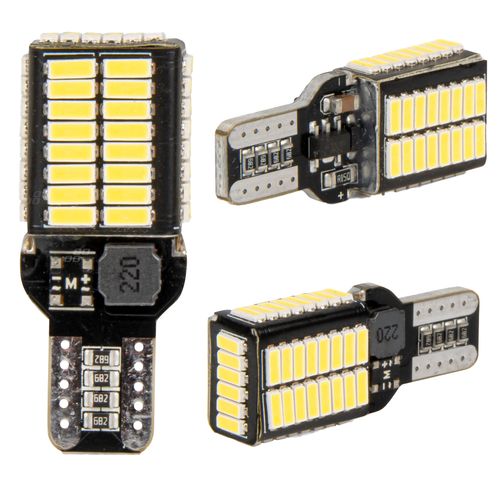 Żarówki LED Amio 03724 W16W 21W 54x4014 SMD CANBUS White 12V/24V 2 sztuki na Arena.pl