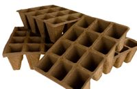 DONICZKI TORFOWE NA ROZSADY SADZONKI 4x tacka 48szt