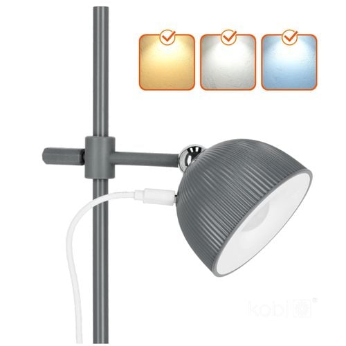 lampka biurkowa led orbi 2,5w cct szara na Arena.pl