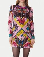 Versace Jeans Couture Sukienka codzienna NS696 Kolorowy Slim Fit M/L