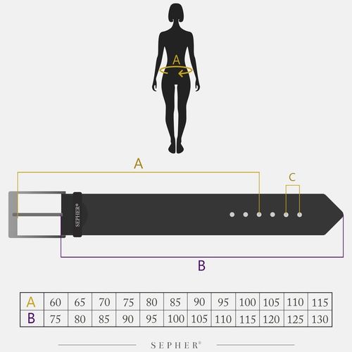 Pasek SKÓRZANY męski Klamra automat RUDY do spodni na Arena.pl