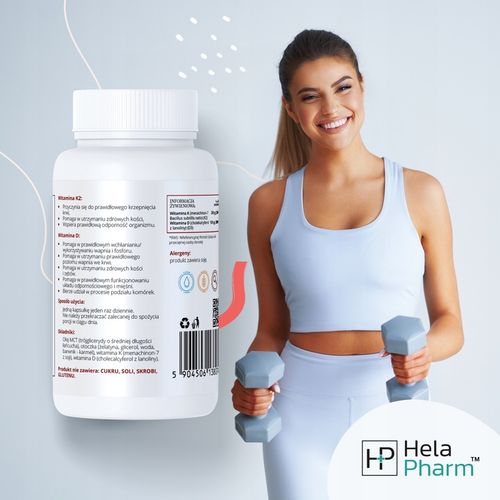 K2 MK-7 200µg+D3 4000IU 100µg w oleju MCT 360 kaps na Arena.pl