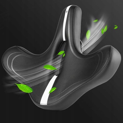 WYGODNE SIODEŁKO SIODŁO ROWEROWE NA ROWER DO ROWERU DUŻE MIĘKKIE MTB S11 na Arena.pl