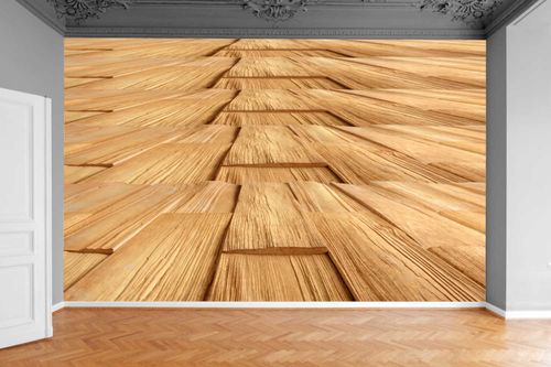 Fototapeta DESKI IMITACJA DREWNA PANELE 130x80 na Arena.pl