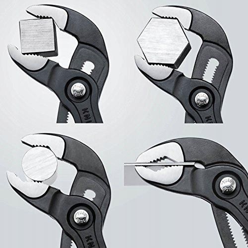 Szczypce nastawne do rur fosforanowane 250mm 87 01 250 Cobra KNIPEX zdjęcie 3