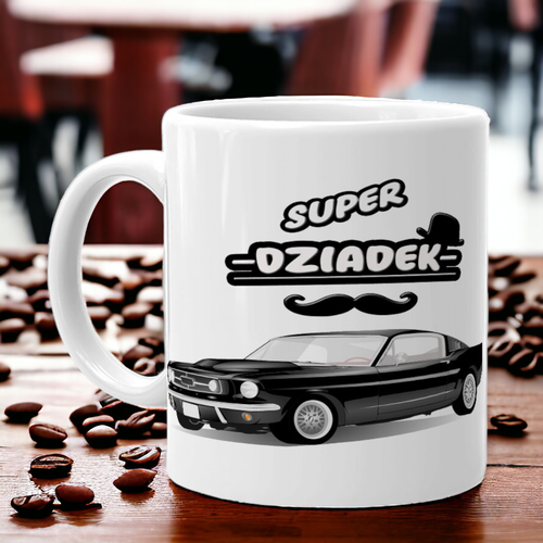 KUBEK Z NADRUKIEM ŚMIESZNY PREZENT DZIEŃ DZIADKA URODZINY IMIENINY DZIADEK na Arena.pl
