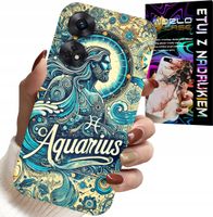 ETUI DO OPPO RENO8 T 4G - ZNAK ZODIAKU, WODNIK, ASTRONOMIA PLECKI