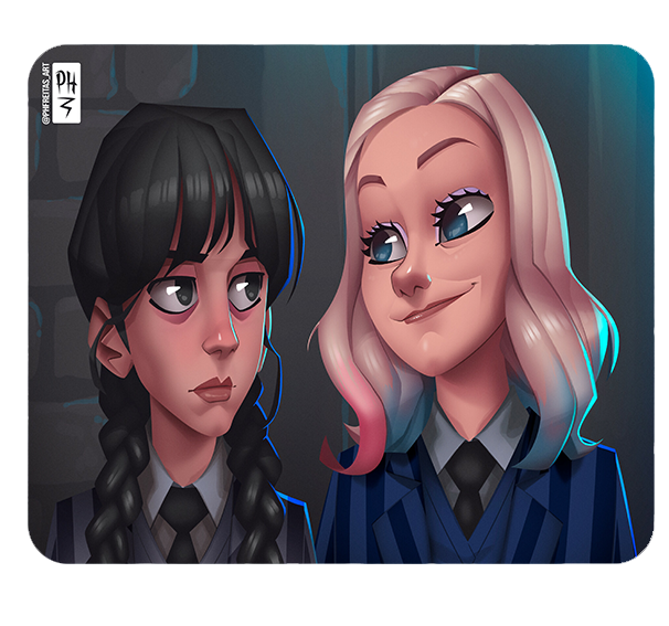 Podkładka pod myszkę Wednesday Addams zdjęcie 1