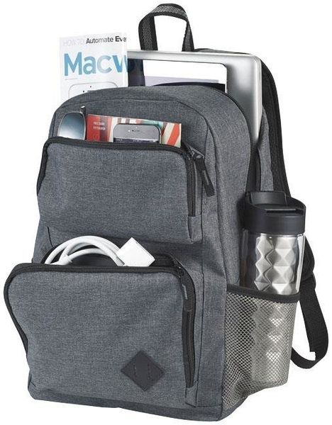 Płaski plecak na laptop 15.6" Graphite zdjęcie 4