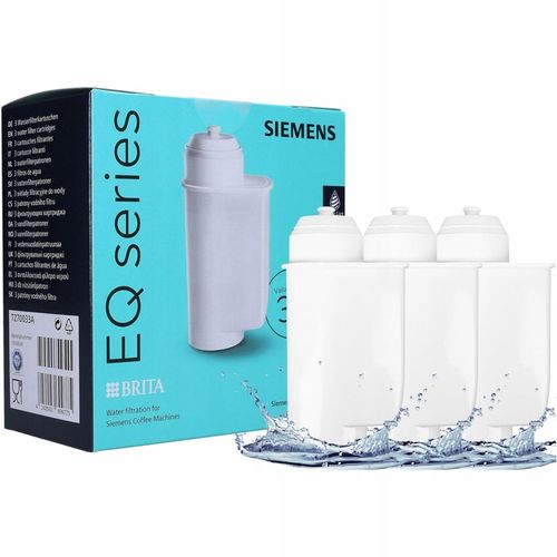 Filtry do wody Siemens Brita Intenza TZ70033A 3 sztuki EQ.3 EQ.6 EQ.9 na Arena.pl