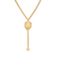 choker z lwem i kulką (c22/wio/79au)