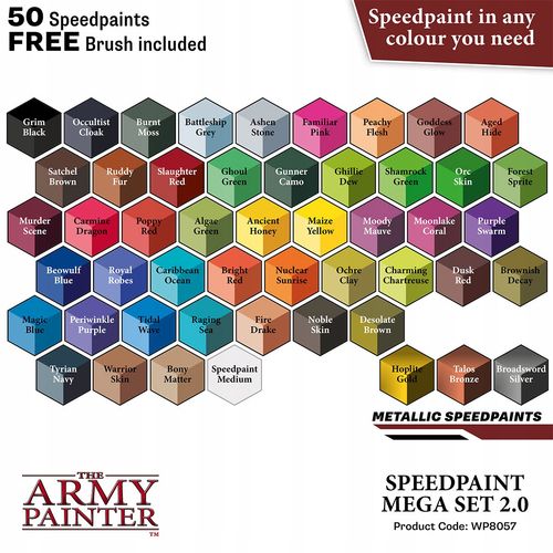 The Army Painter: Speedpaint 2.0 - Mega Set na Arena.pl