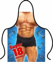 Pamiątkowy Męski Fartuch dla Chłopaka Kolegi Syna, Prezent na 18 urodziny