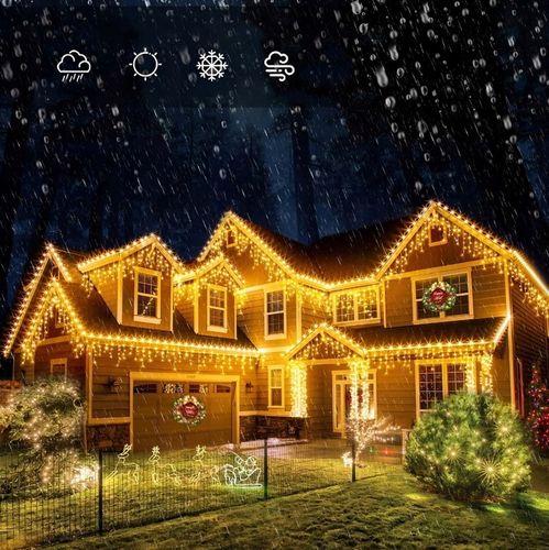 SOPLE FLASH 300 LED ZEWNĘTRZNE BIAŁE CIEPŁE lampki z zimnym Flashem na Arena.pl