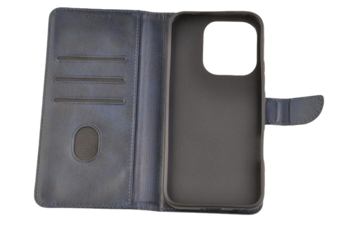 Etui portfel Wallet do Honor 400 Lite granatowy na Arena.pl