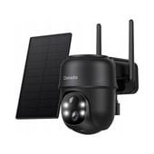 Kamera Zewnętrzna Solar 2K Bezprzewodowa 360 Stopni IP65 Audio, CINNADO