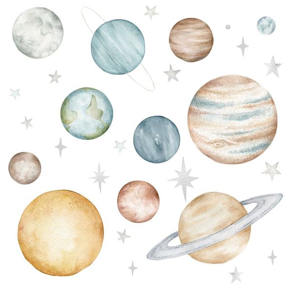 Naklejki Zestaw Planety DK413 XL zdjęcie 3