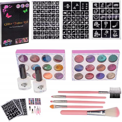 ZESTAW TATUAZY ”D” NR:8588 na Arena.pl