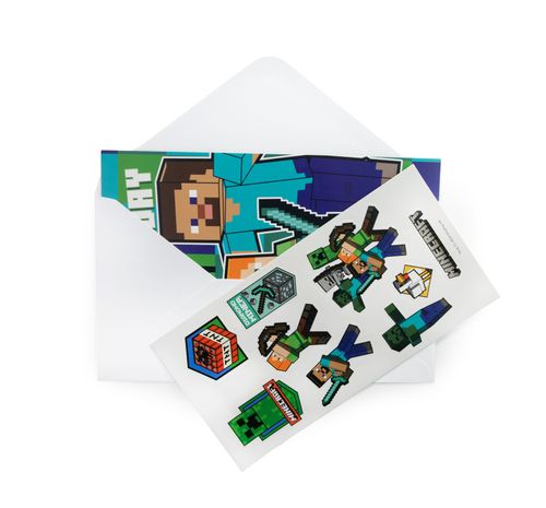 Kartka urodzinowa Minecraft na Arena.pl