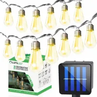 Girlanda SOLARNA OGRODOWA 20x LED ŻARÓWKI XXL