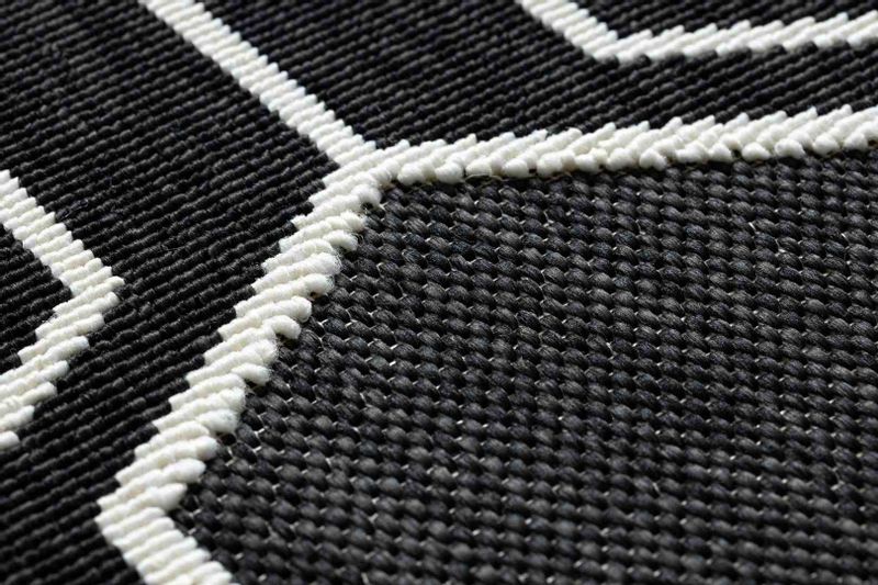 RUG/LU/WINK/HEXAGON/BLACK/120x170 zdjęcie 6
