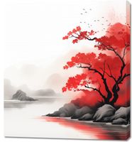 Obraz 90x100cm Spokój przy Medytacji