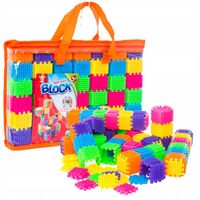 PRZESTRZENNE KLOCKI KONSTRUKCYJNE WAFLE 182 szt.