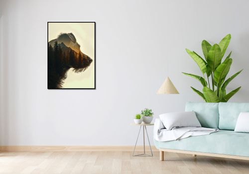Plakat 64x90cm Psi Duch Lasu na Arena.pl