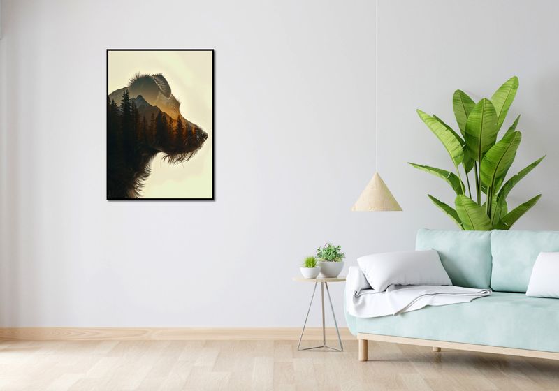 Plakat 64x90cm Psi Duch Lasu zdjęcie 4