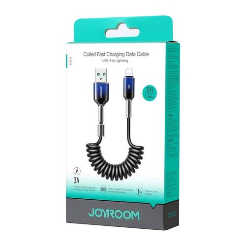 kabel usb-a lightning joyroom s-a43 1.5m czarny na Arena.pl
