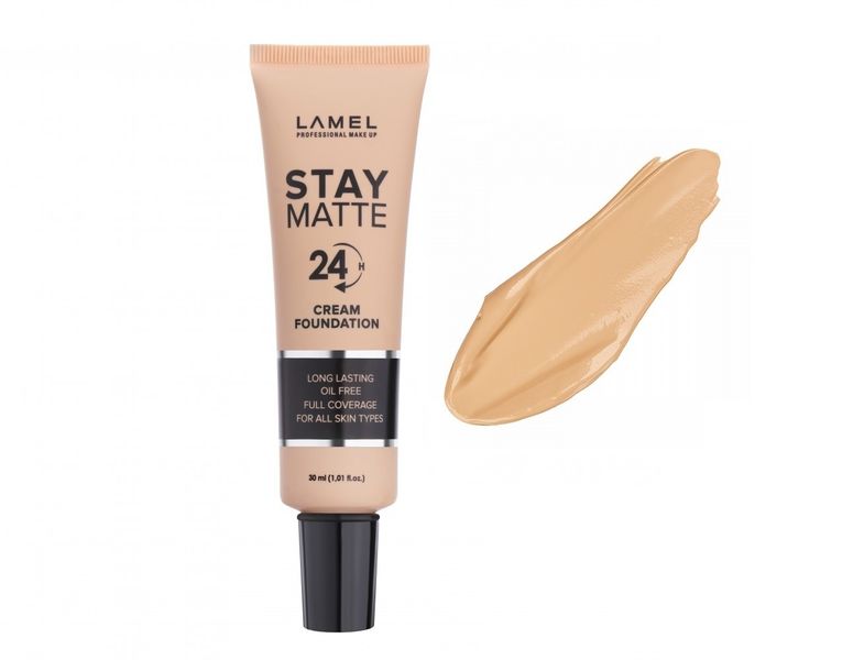 LAMEL Basic Podkład do twarzy Stay Matte 24H nr 404 30ml zdjęcie 1