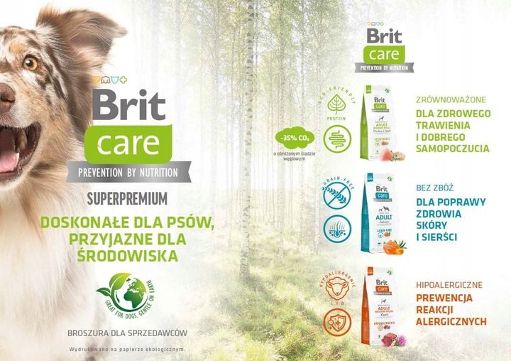 Brit care dog sustainable sensitive insect 3kg zdjęcie 2