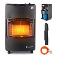 PIECYK GAZOWY GRZEJNIK NA GAZ BUTLE WĄŻ REDUKTOR ZESTAW BEZZAPACHOWY 4,2kW
