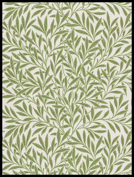 Plakat 60x80cm Willow Pattern, Morris Vintage do Salonu zdjęcie 2