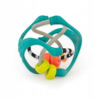 Kula Sensoryczna Zabawka Dla Niemowląt Sassy Gryzak Elastyczny Kolorowy 3m+
