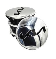 KIA DEKIELKI na felgi zaślepki felg KAPSLE kołpaczki KIA 58mm 4 szt SREBRNE