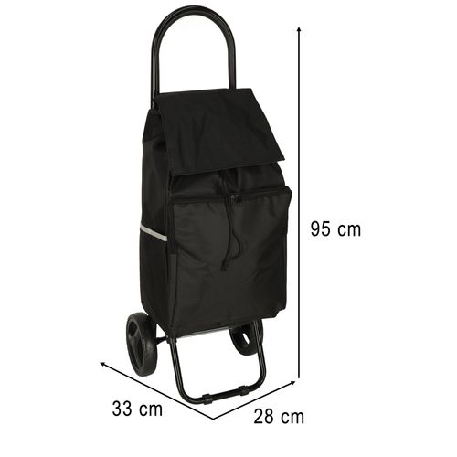 Wózek Torba na Zakupy Zakupowy na Dużych Kółkach Lekki Kieszeń Termiczna na Arena.pl