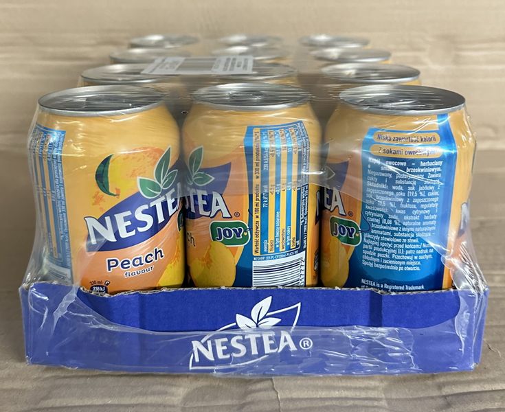Nestea Ice Tea 0,33l Herbata z brzoskwinią - karton zdjęcie 1