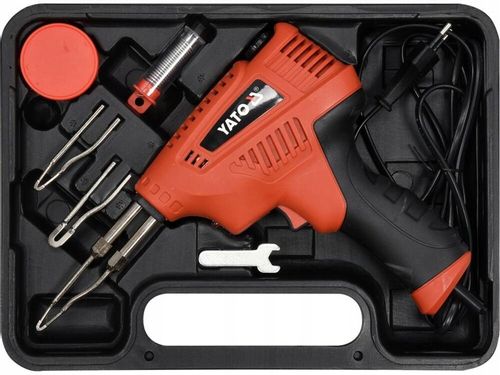 YATO LUTOWNICA TRANSFORMATOROWA 200W + ZESTAW AKCESORIÓW LUTOWNICZYCH na Arena.pl