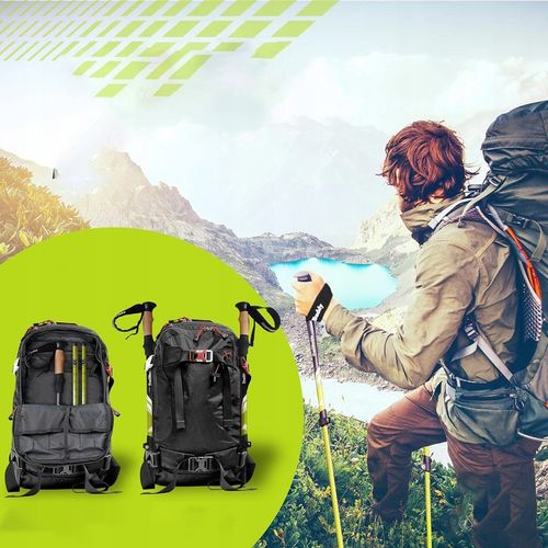 KIJE TREKKINGOWE SKŁADANE KIJKI W GÓRY DO TURYSTYCZNE REGULOWANE ALUMINIOWE na Arena.pl