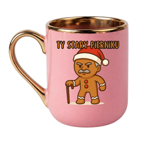 Elegant Różowo-Złoty 330 ml