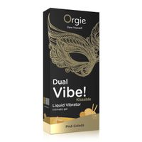Orgie Wibrator W Płynie! Dual Vibe Pina Colada Kissable 15 Ml