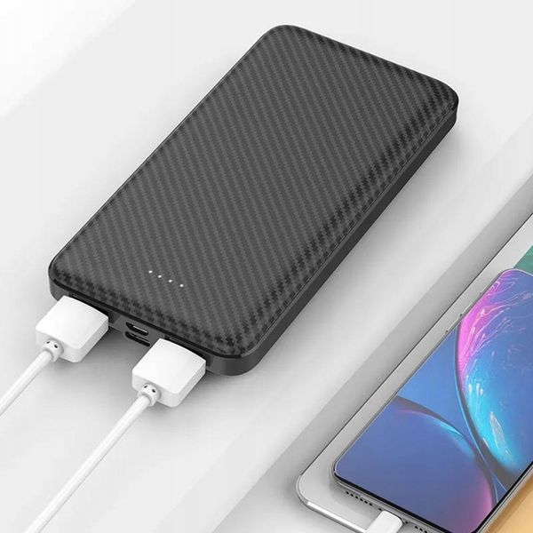 POWERBANK 10000 mAh 2x USB + USB MICRO USB TYP-C 10W zdjęcie 6