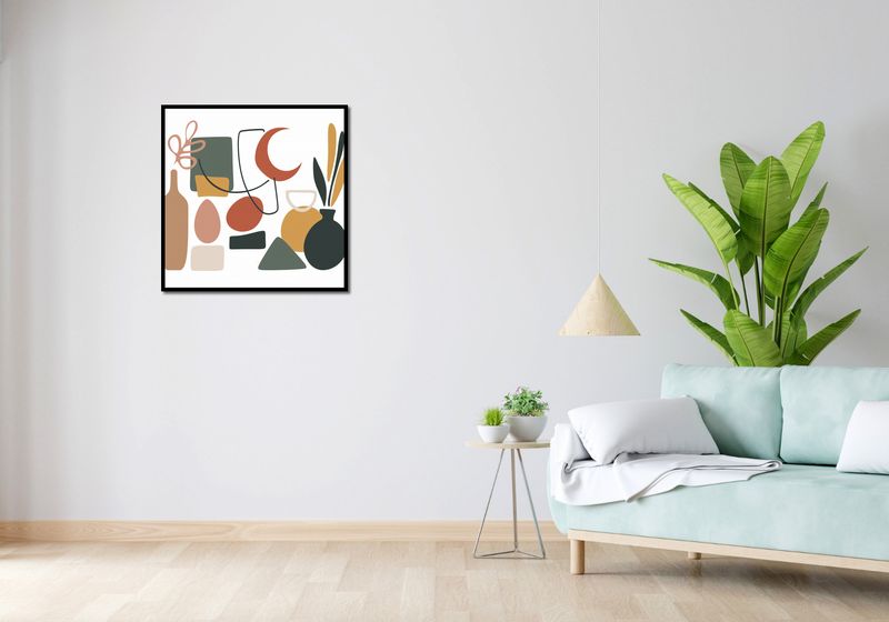Plakat 70x70cm Formy Wyzwolone zdjęcie 4